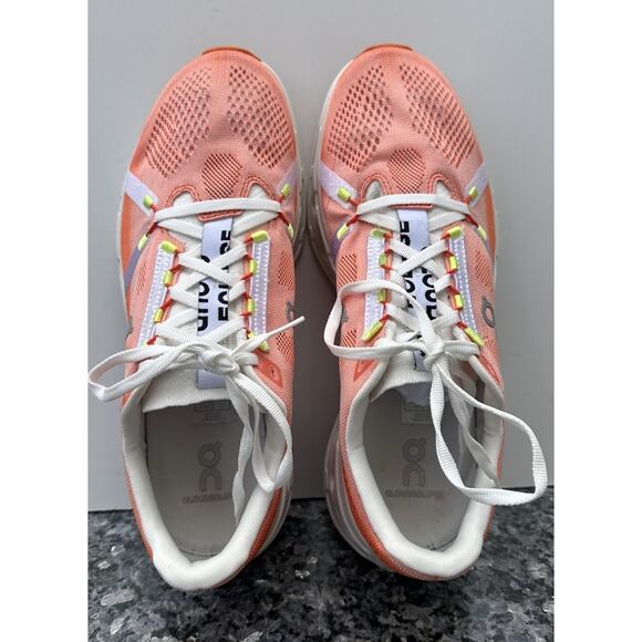 On Cloud Cloudeclipse Men\'s Size 11.5 Running Shoes Sneakers Flame Ivory main image 11